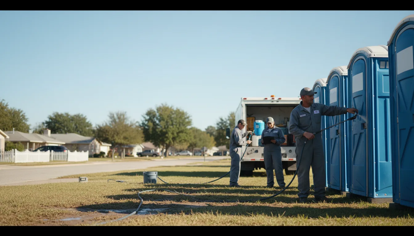 Long-Term Portable Toilet Rental in Mount Morris, IL near me